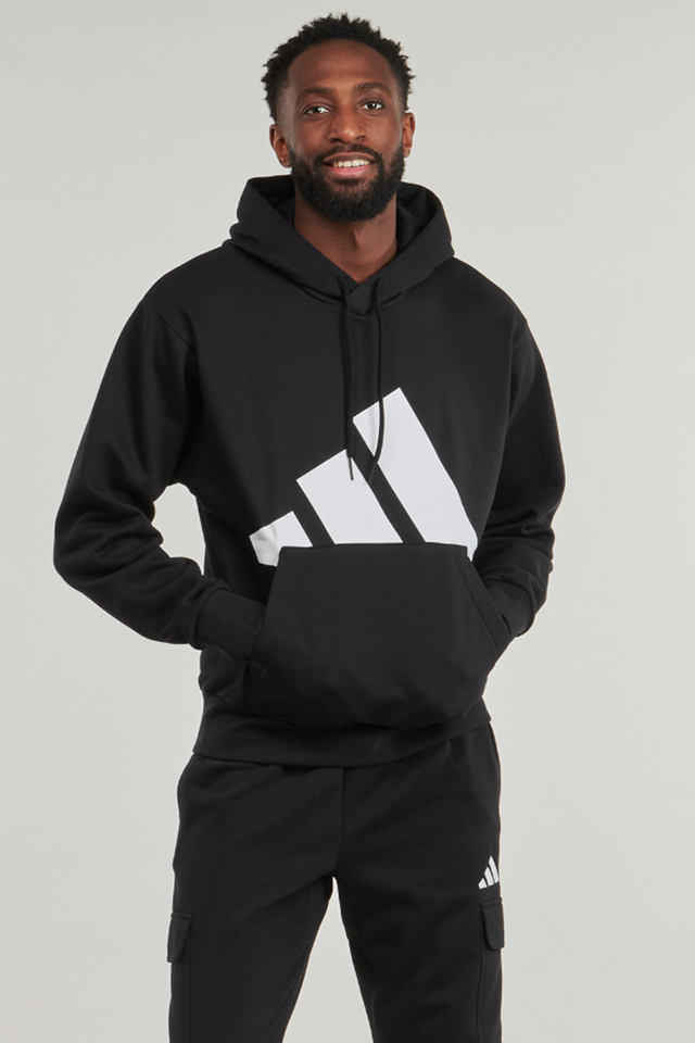 Adidas Big Logo Fleece Erkek Kapüşonlu Günlük Sweatshirt