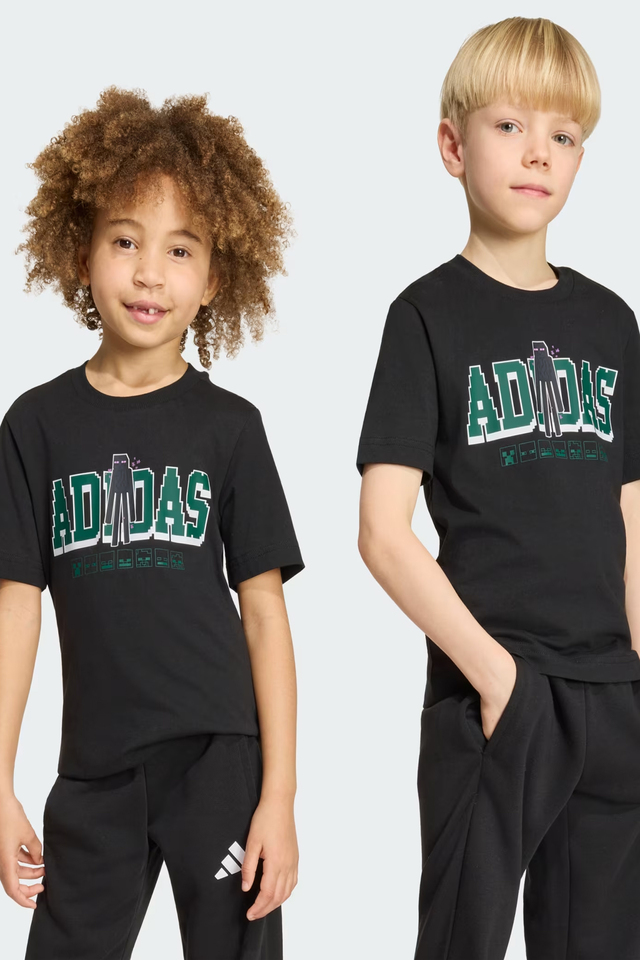 Adidas Minecraft Baskılı Çocuk Tişört