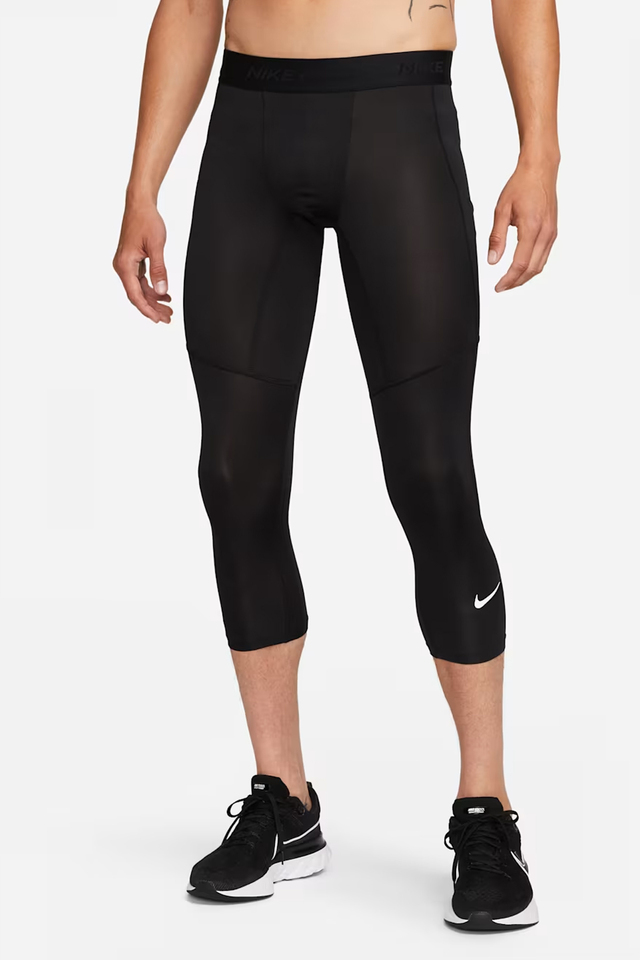 Nike Pro Erkek Dri-FIT Diz Altı Boy Antrenman Spor Taytı