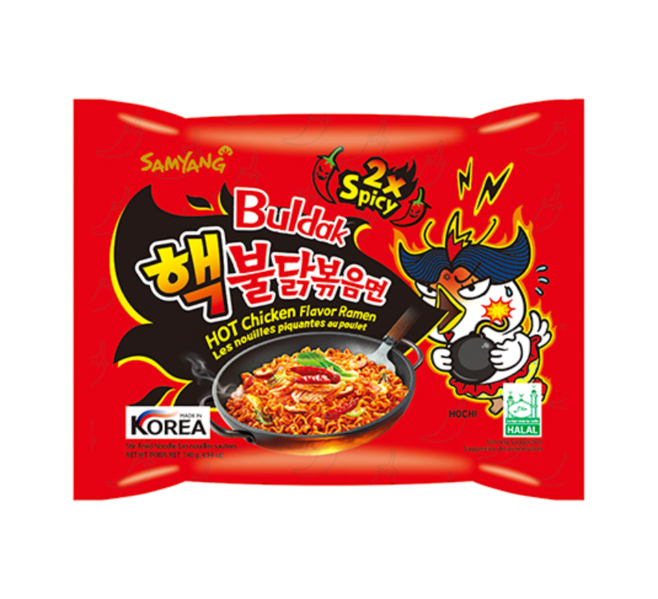 Buldak 2x Spicy Hot Chicken Flavor Ramen (140 gr)