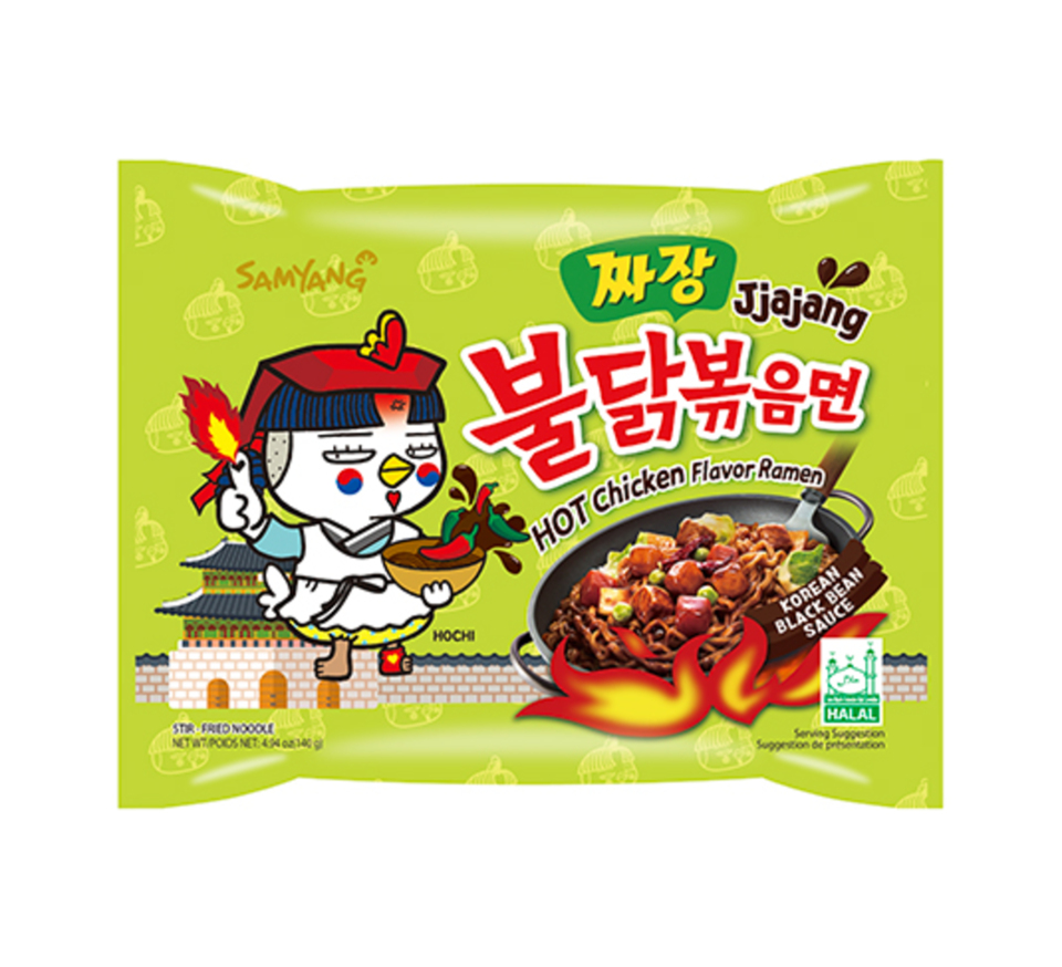Buldak Jjajang & Hot Chicken Flavor Ramen (140 gr)