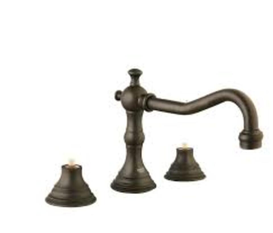 3 Delikli Lavabo Bataryası Bronz