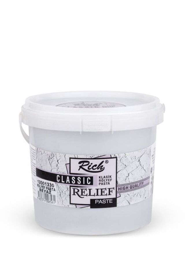 Rölyef Pasta 1200 Gr Beyaz