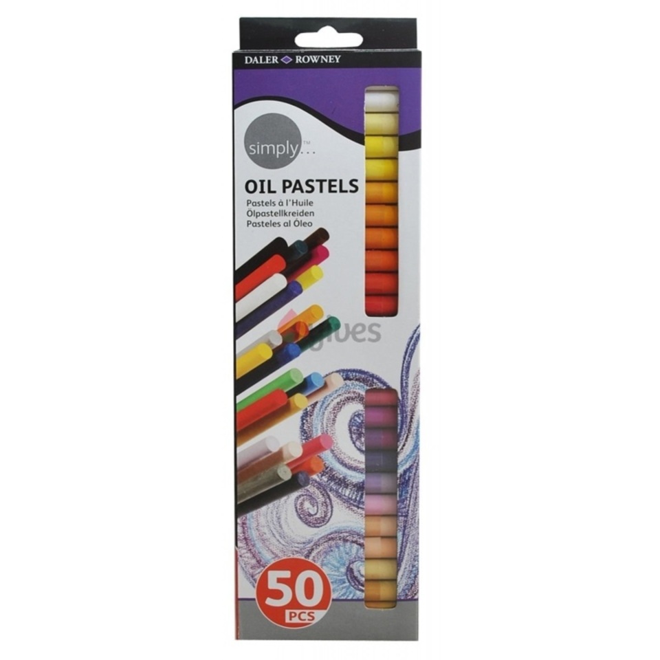 SIMPLY Yağlı PASTEL 50 Renk