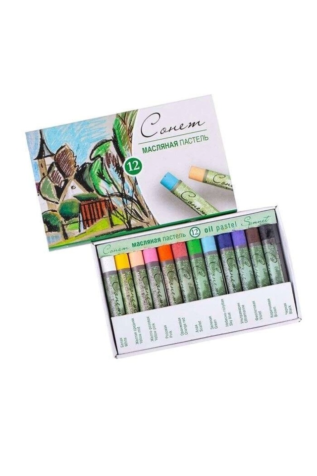 St.petersburg Sonnet Yağlı Pastel 12 Renk N:7041155