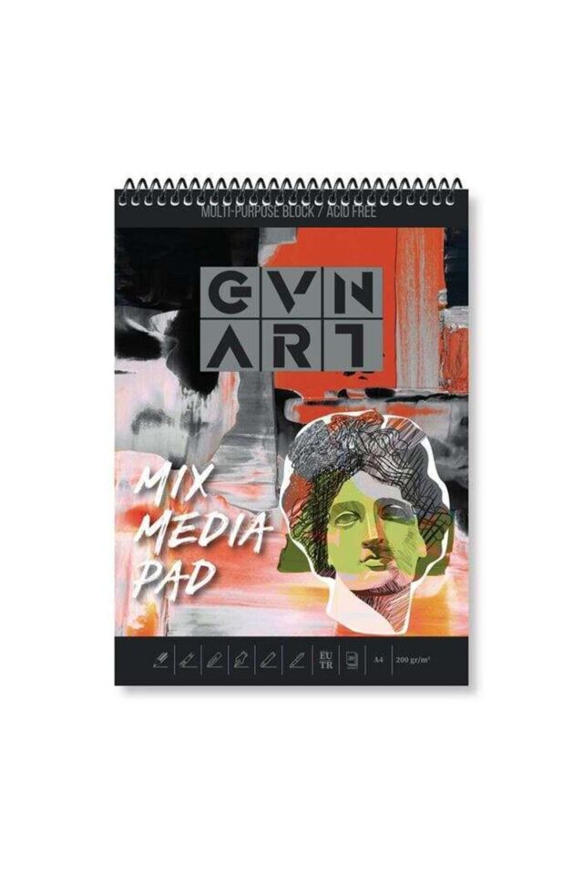 Gvn Art Mix Media Defter A4 200gr 20yp