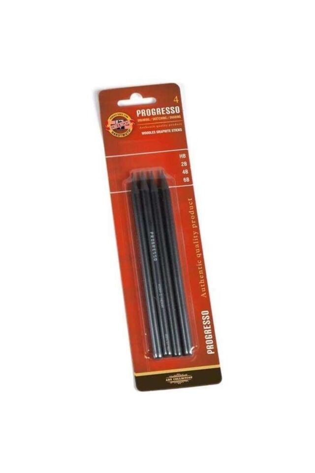 Koh-I-Noor Set Of Woodless Graphite Pencils 8914 4