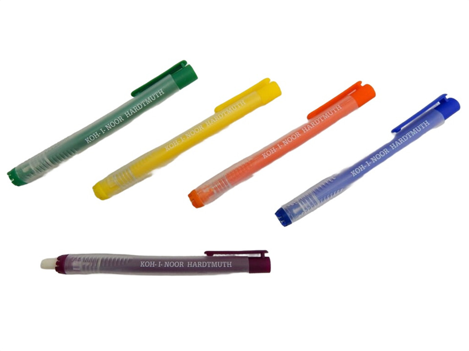 KOHİNOOR SİLGİ 9736 TUTUCULU PORTAKAL