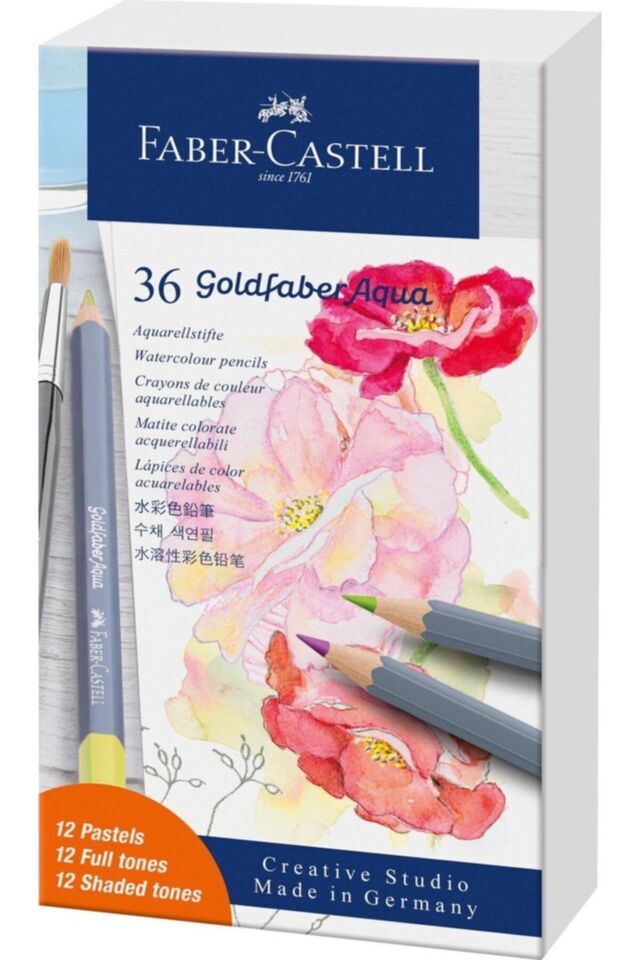 Faber-Castell Goldfaber Aqua BK Hediye Seti 36 lı
