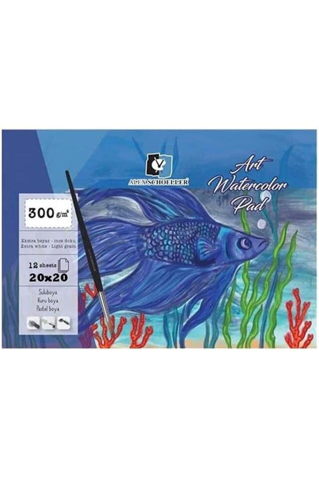 ALX.20X20 300GR 12Lİ SPR ART SULU BOYA DF.ALX-3961