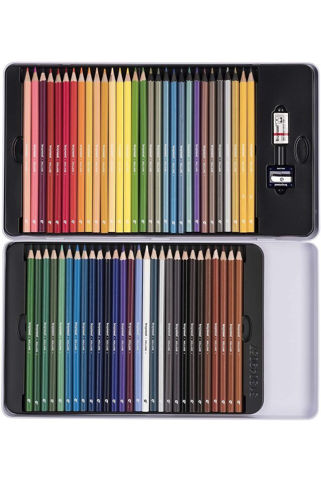 BRUYNZEEL 60'LI KURU KALEM BOYA SETİ