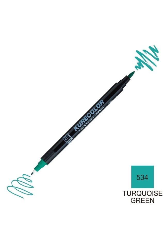 ZIG MANGAKA FINE&BRUSH CNKC-2200 534 TUR. GREEN