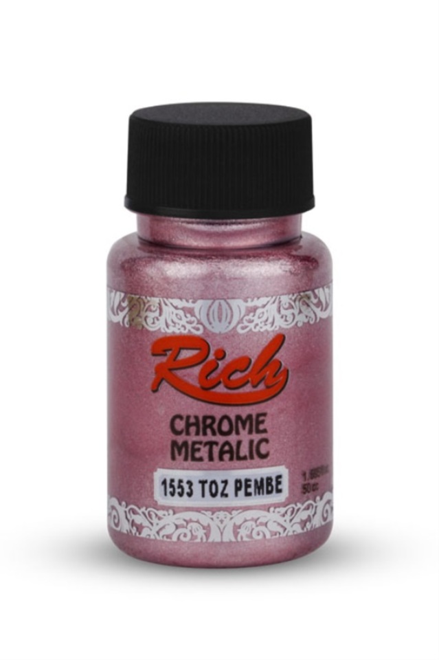 CHROME METALİK 50 CC TOZ PEMBE