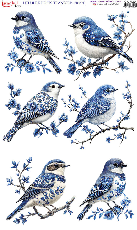 ÜTÜ İLE RUB ON TRANSFER ( 30 x 50 )