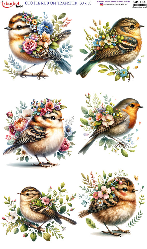 ÜTÜ İLE RUB ON TRANSFER ( 30 x 50 ) 