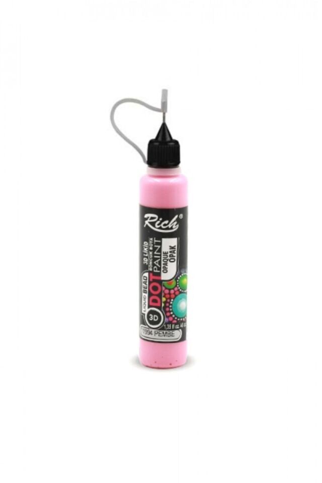 3D LİKİT BONCUK BOYA - PEMBE 040ml