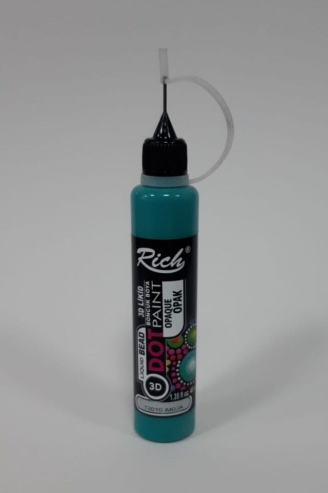 3D LİKİT BONCUK BOYA - AQUA 040ml