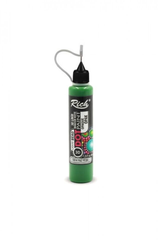 3D LİKİT BONCUK BOYA - YAZ YEŞİLİ 040ml