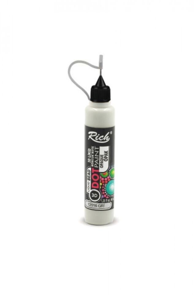 Dot Paint 3d Likit Boncuk Boya 40 Cc - Gri