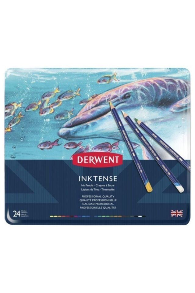 DERWENT INKTENSE 24'LÜ METAL KUTU