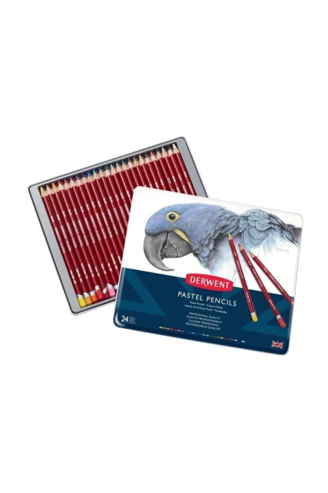 DERWENT PASTEL PENCIL 24'LÜ METAL KUTU