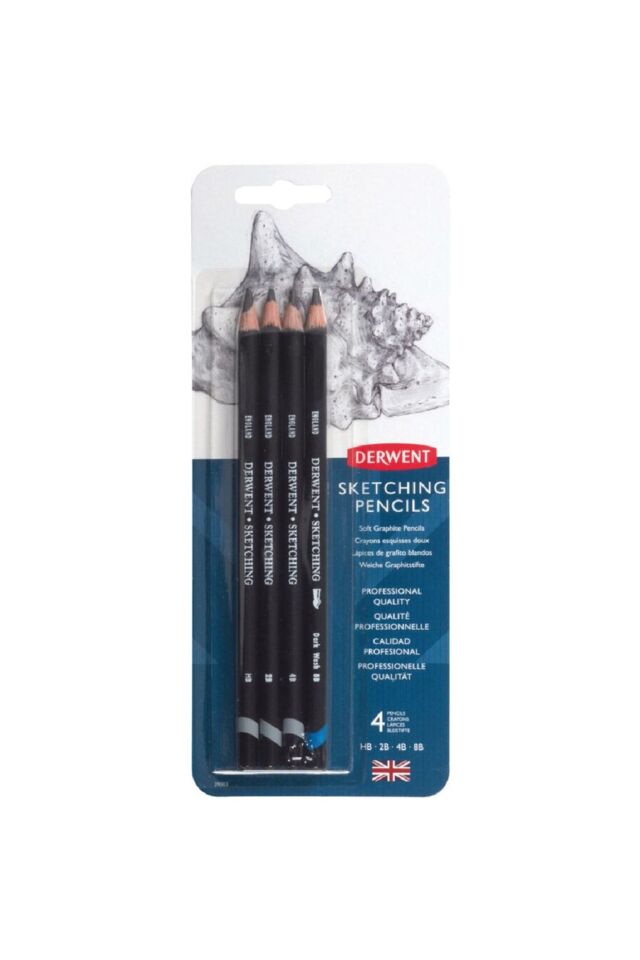 DERWENT SKETCHING 4'LÜ BLİSTER