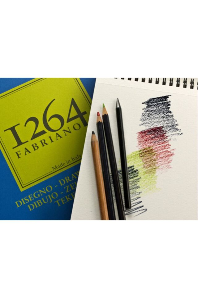 A5 - 180 GR - F-1264 RESİM DEFTERİ - ÜST SPİRALLİ / 30 YP.