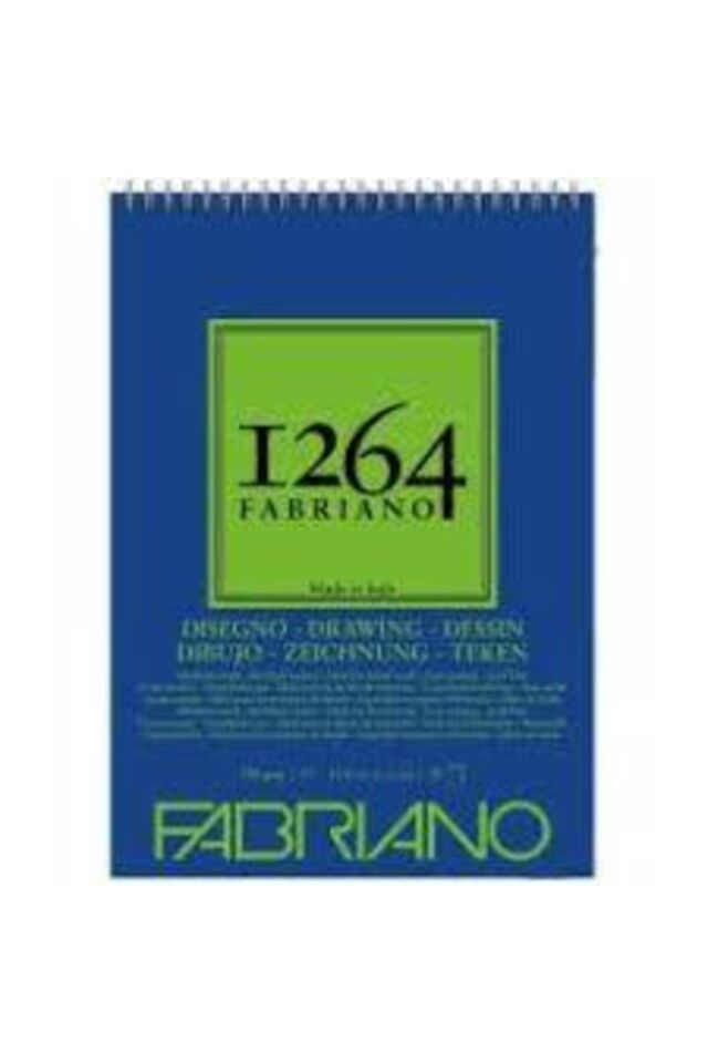A3 - 180 GR - F-1264 RESİM DEFTERİ - ÜST SPİRALLİ / 50 YP.