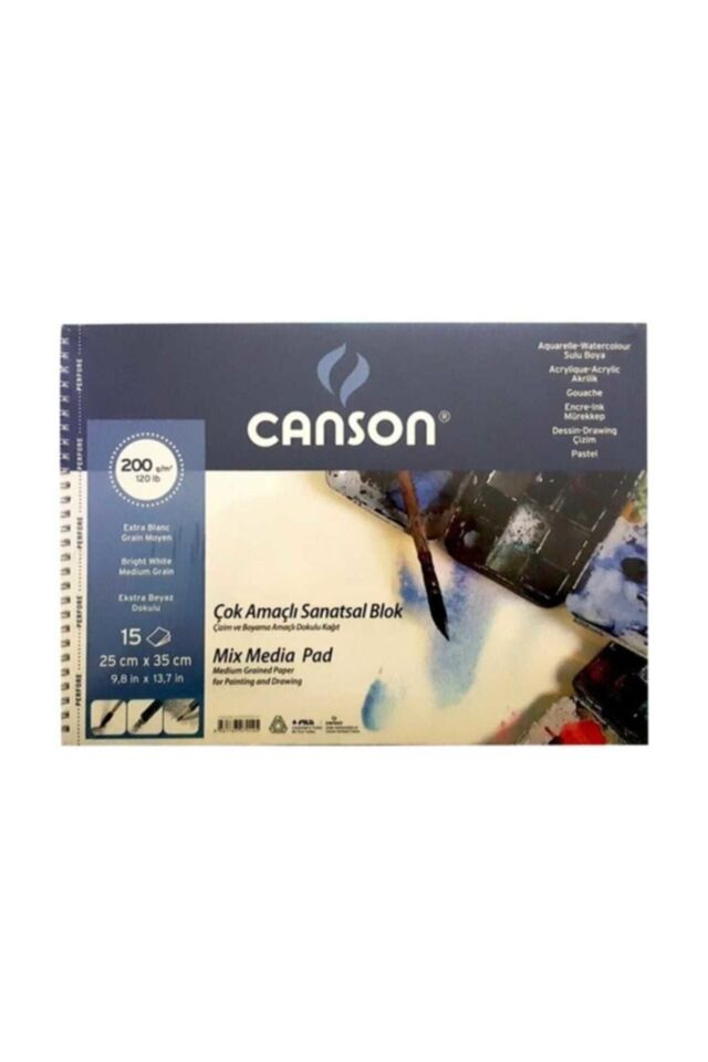 Fineface Çok Amaçlı Resim Blokları 200GR 25x35 15YP