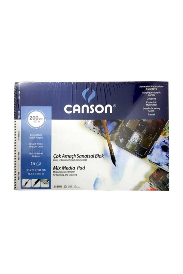 FINEFACE ÇOK AMAÇLI RESİM BLOKLARI 200GR 35x50 15YP