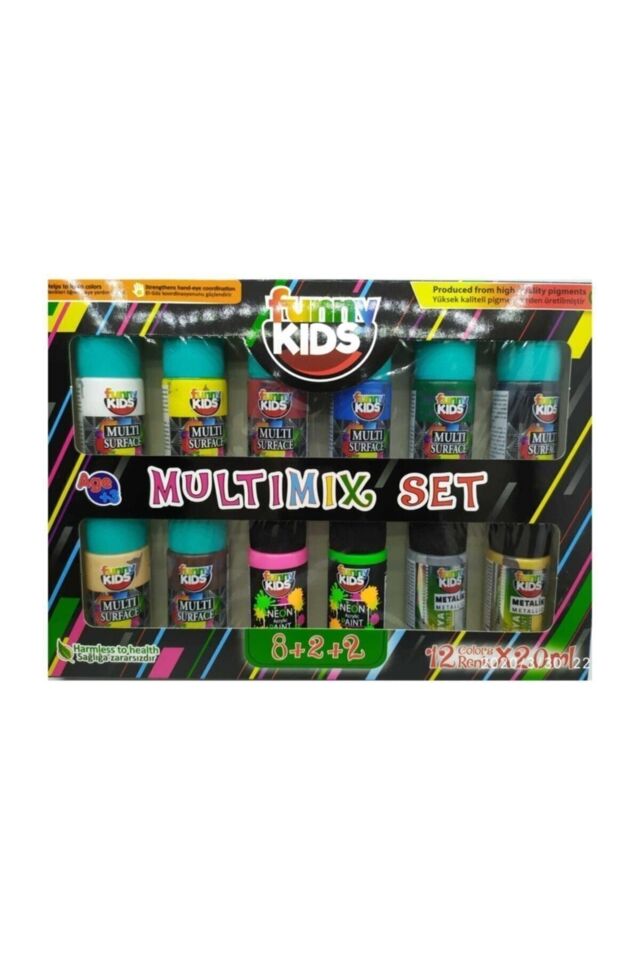 Funny Kıds 20 Ml Multimix 12 Li Set Fnny-012-2100