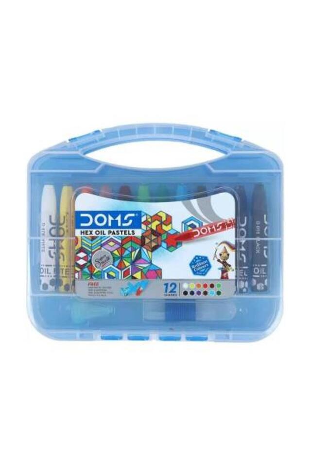 DOMS OİL PASTELS HEXAGONAL 12 SHADES