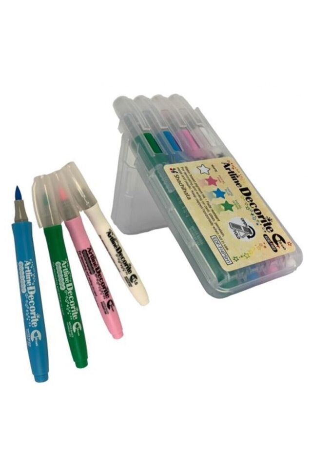Artline Decorite Brush Marker Esnek Uçlu Fırça Kalem Set: 1