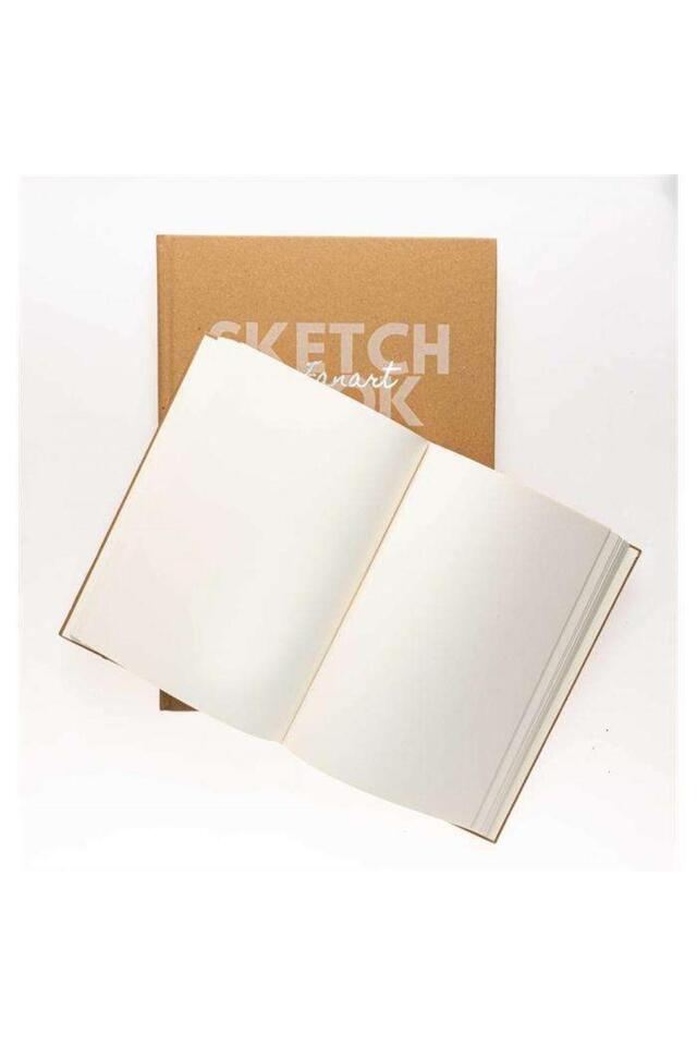 Fanart Academy Sketch Book A4 Kraft 80gr Sert Kapaklı 96yp