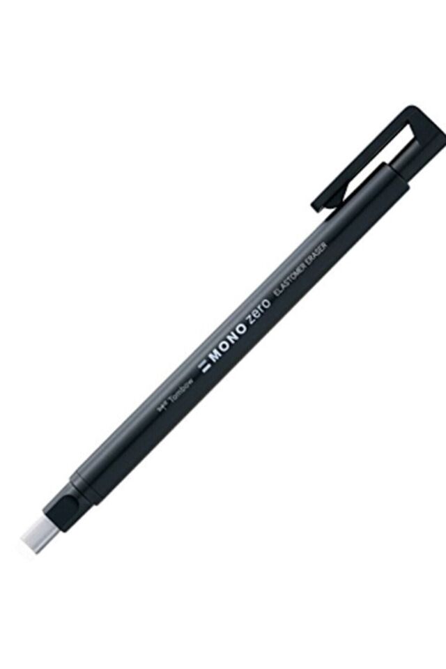 Tombow MONO Zero Kalem Silgi Yassı Uç (2,5x5mm) Siyah
