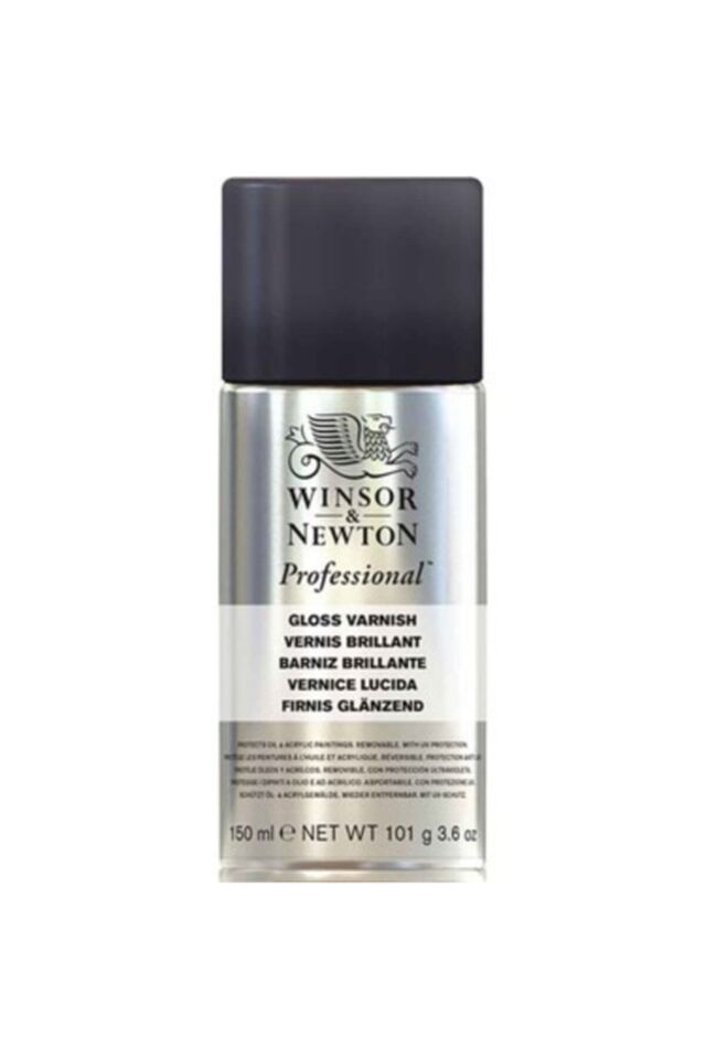 Winsor & Newton Gloss Varnish (Parlak Vernik) 150ml Sprey