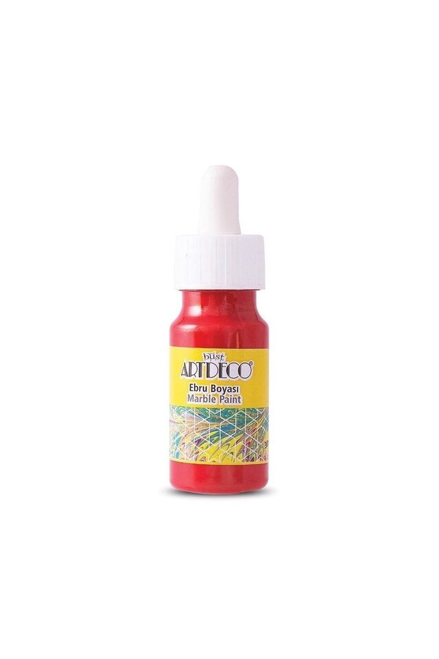 Artdeco Ebru Boyası 30ml Kırmızı 05
