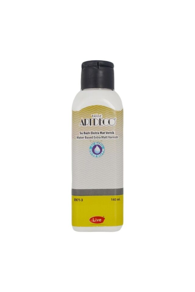 Artdeco Su Bazlı Ekstra Mat Vernik 140ml
