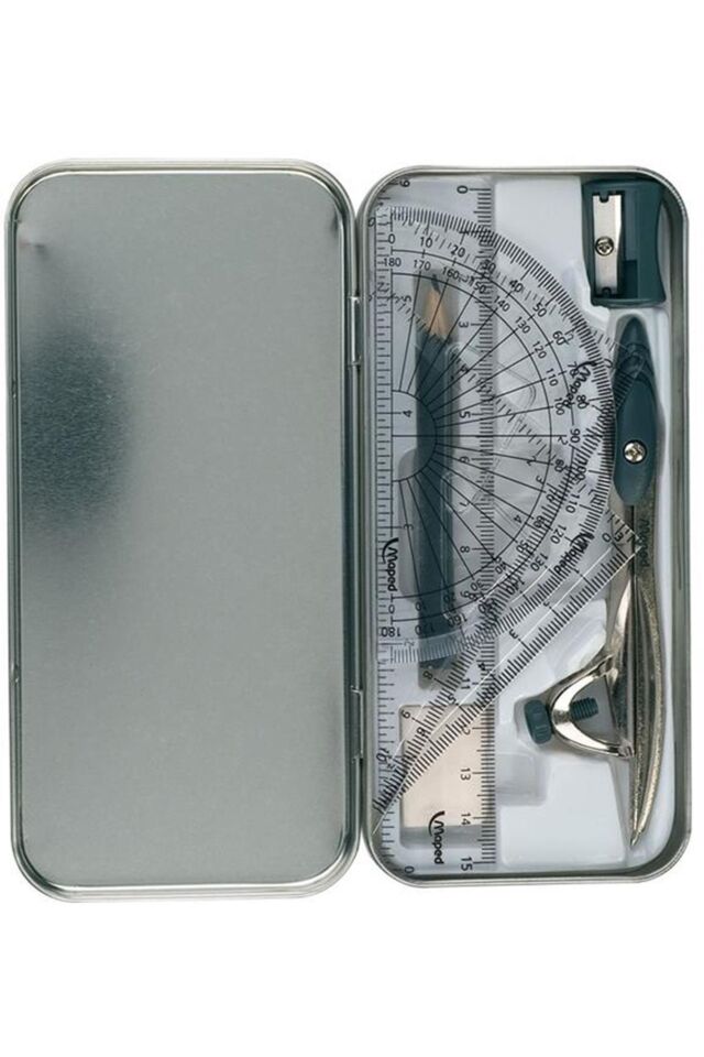 MAPED 8 Lİ STUDY NİKEL PERGEL TAKIMI KARTON KILIFLI