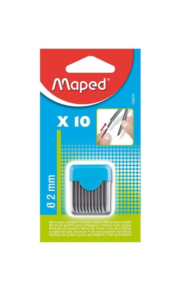 MAPED LEADS PACK 2mmX10 ASIA BLISTER