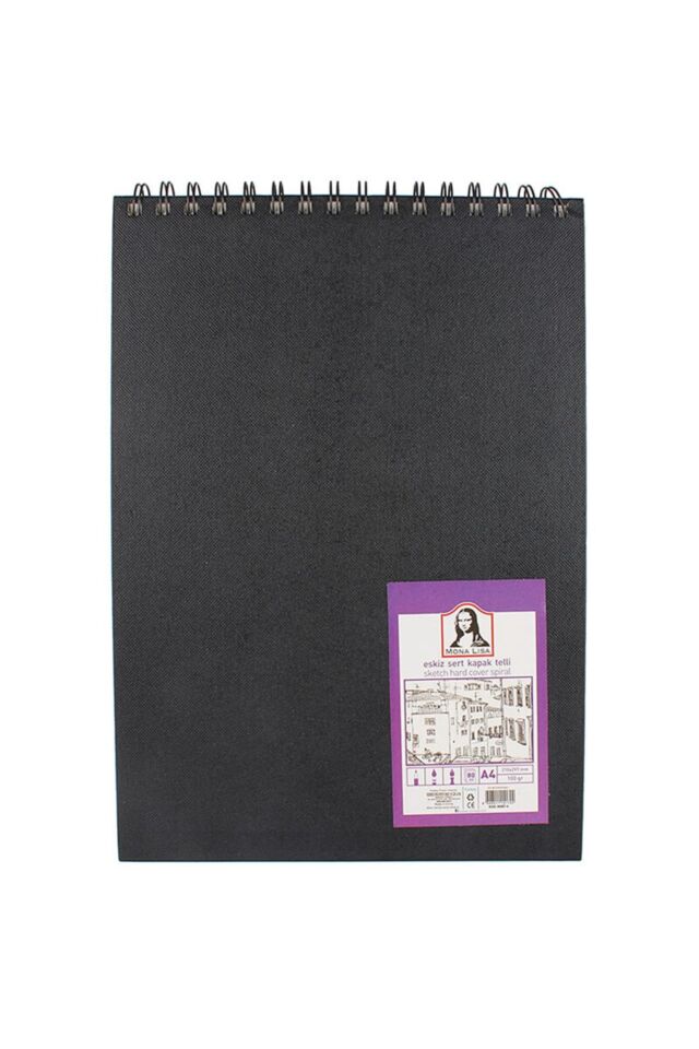 Monalisa Eskiz Sert Kapak Telli A4 100g 80 yp
