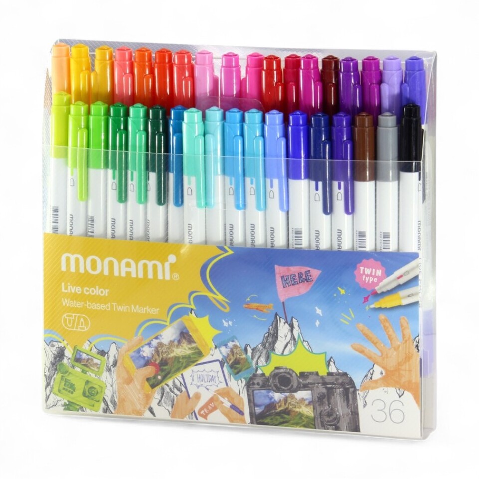 Monami̇ Li̇ve Color Çi̇zi̇m Kalemi̇ 36 Li