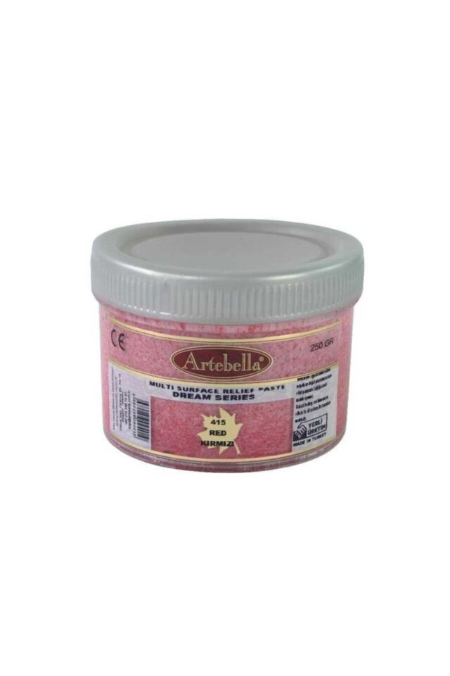 Msr415 Artebella Rölyef Pasta Dream Serisi Kırmızı