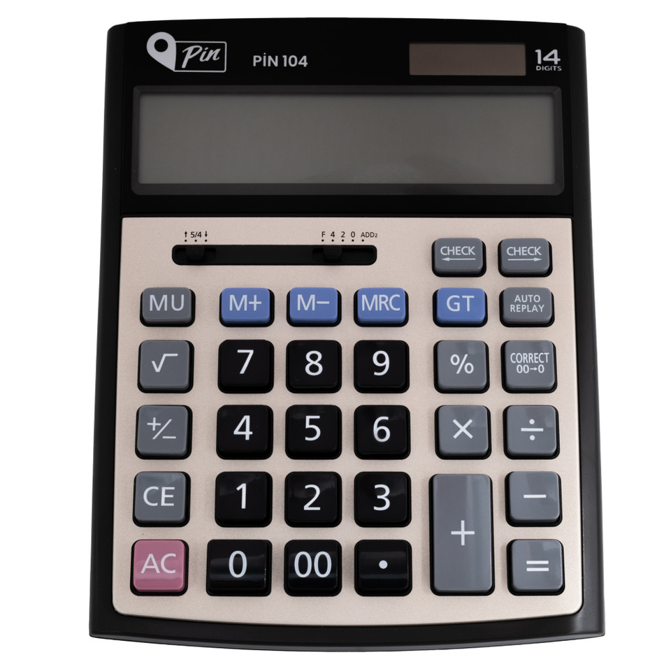 PİN HESAP MAKİNASI MASAÜSTÜ 14 HANE
