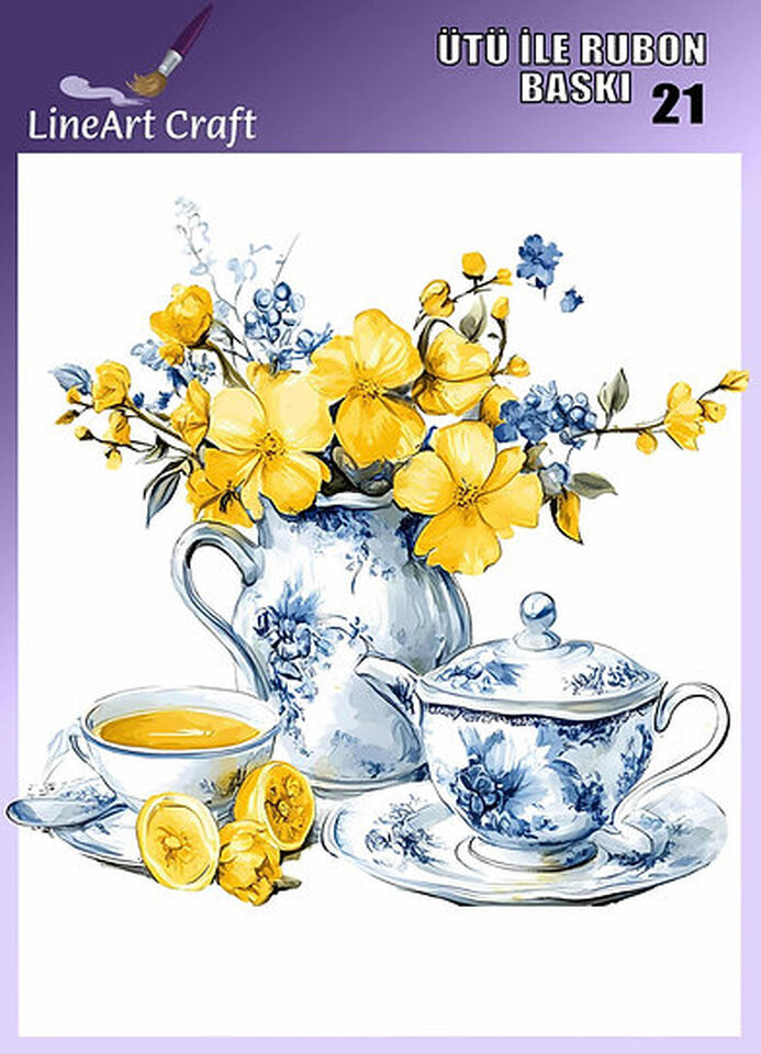 LİNEART ÜTÜ İLE RUB ON TRANSFER 21