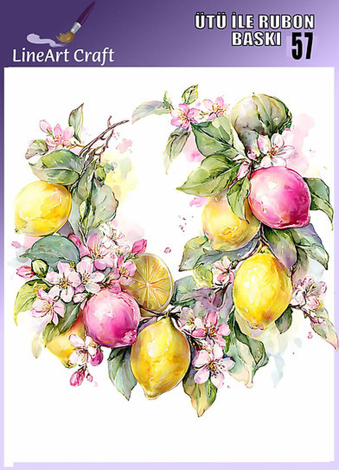 LİNEART ÜTÜ İLE RUB ON TRANSFER 57