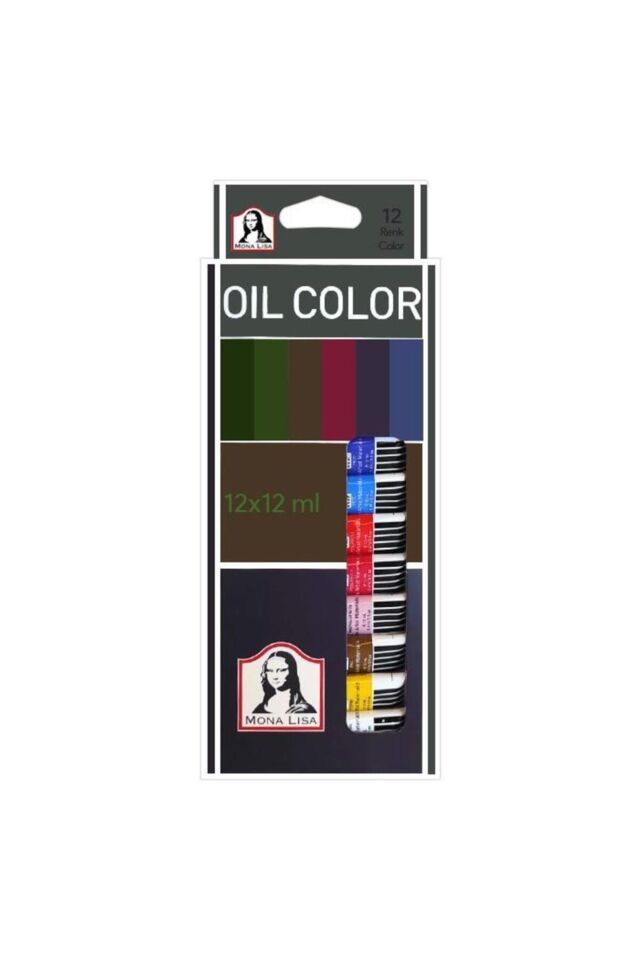 Monalisa Yağlı Boya 12x12 ml Tüp