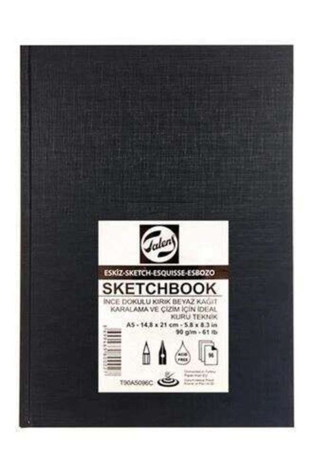 TALENS ESKİZ DEFTERİ A5 - 90 GR - 96 YP - CİLTLİ