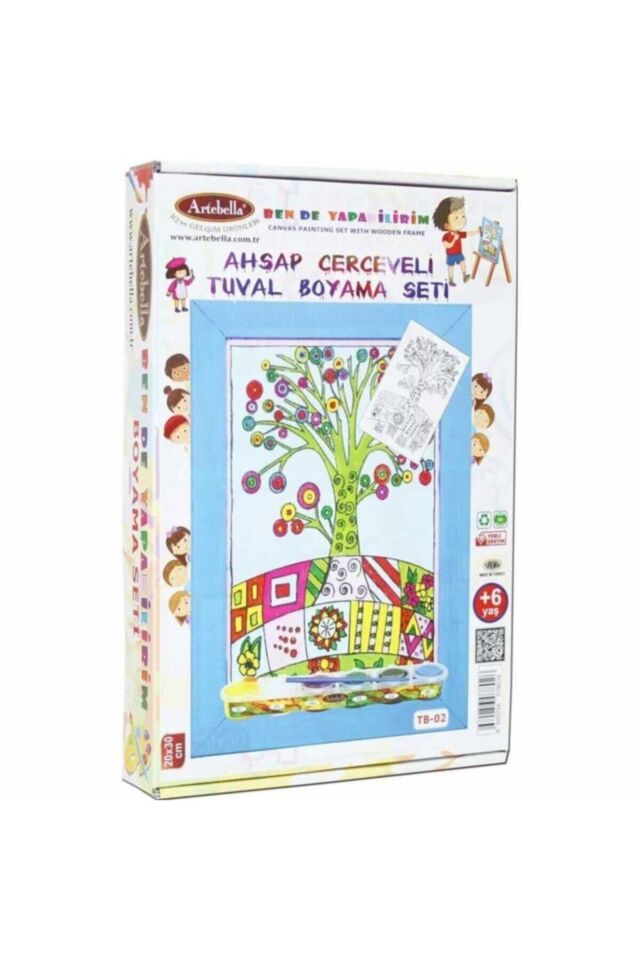Tb-02 Artebella Tuval Boyama Seti 20x30 Cm