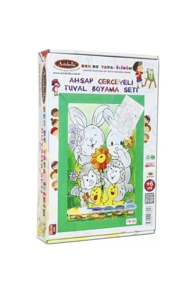 Tb-05 Artebella Tuval Boyama Seti 20x30 Cm